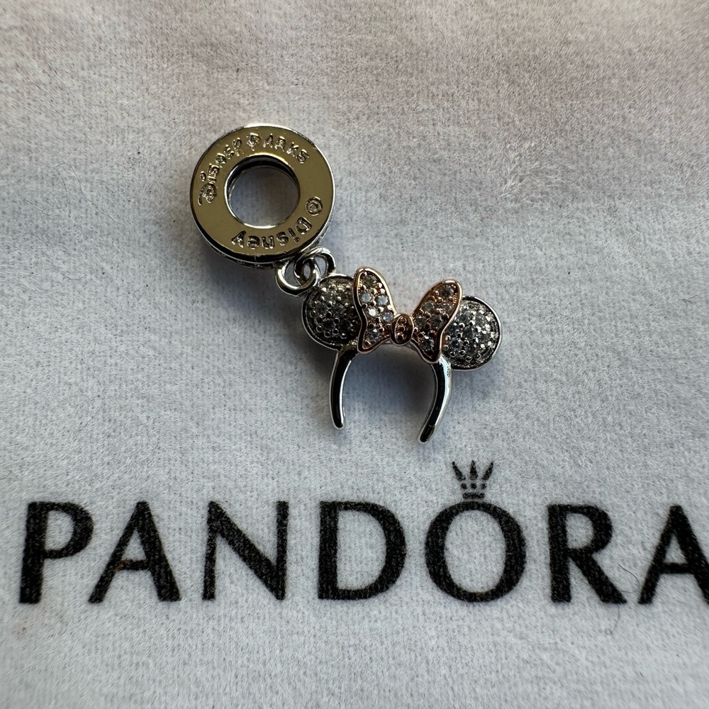 Disney x PANDORA Disney Parks Minnie Ears Headband With Bow